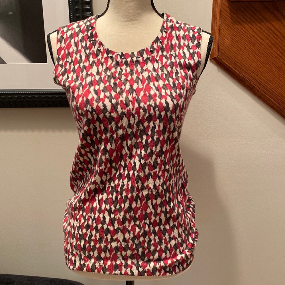 Doncaster silk and cashmere sleeveless sweater